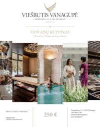 250 eur vertės spa dovanų kuponas